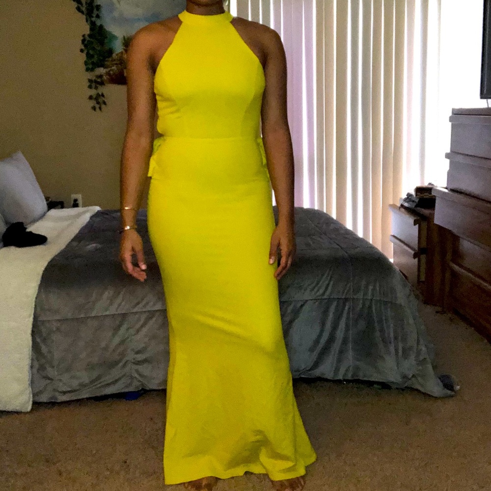 Yellow Dress Long